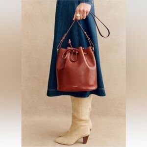 Sezane Farrow Bucket Bag